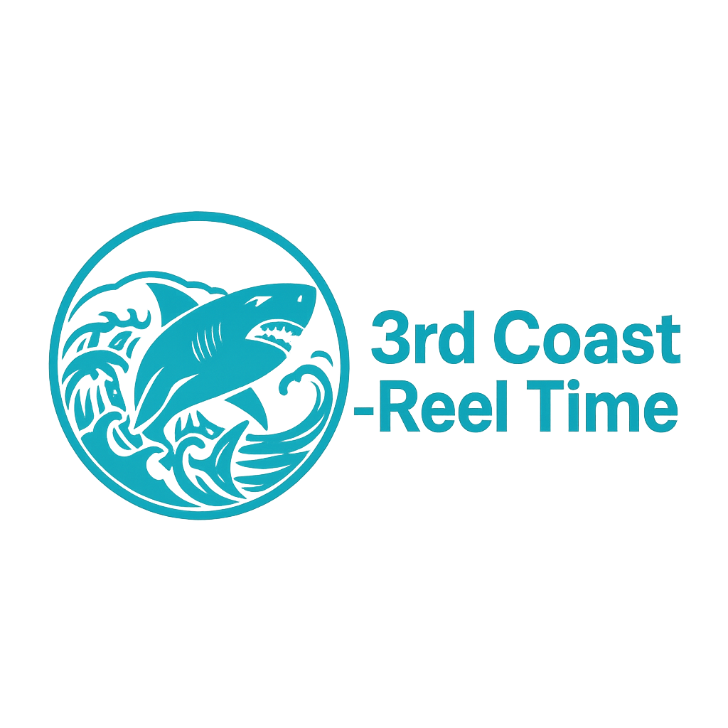 3rd Coast Reel Time wide branding logo